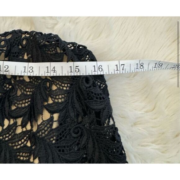 GORGEOUS NEW STONE_COLD_FOX Black Strapless Lace Bustier Top- Retails at $198 - Picture 5 of 7